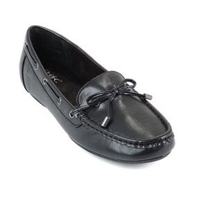 Black BOC driving moccasins